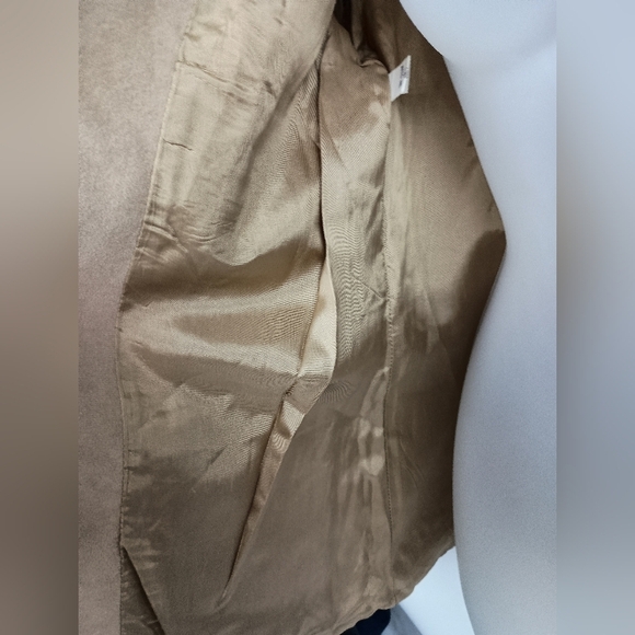 2/$30 FARAH Vintage Classic Tan Women's Blazer Preppy Clueless (#1,319)(C) - Picture 9 of 11